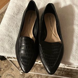 Laura Ashley black flats